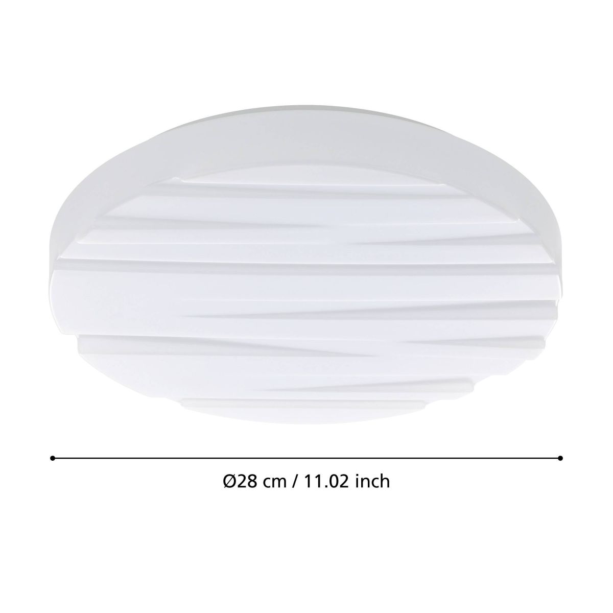 EGLO LED Deckenlampe Ferentino Ø 28 cm