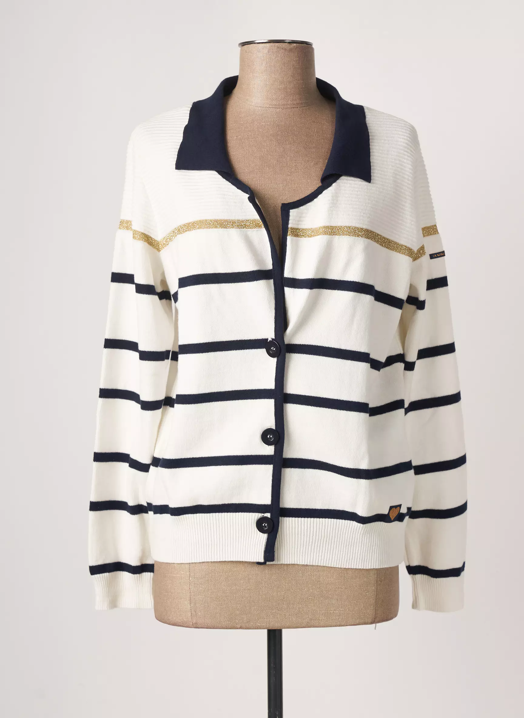 Le Petit Baigneur Cardigans Femme couleur blanc