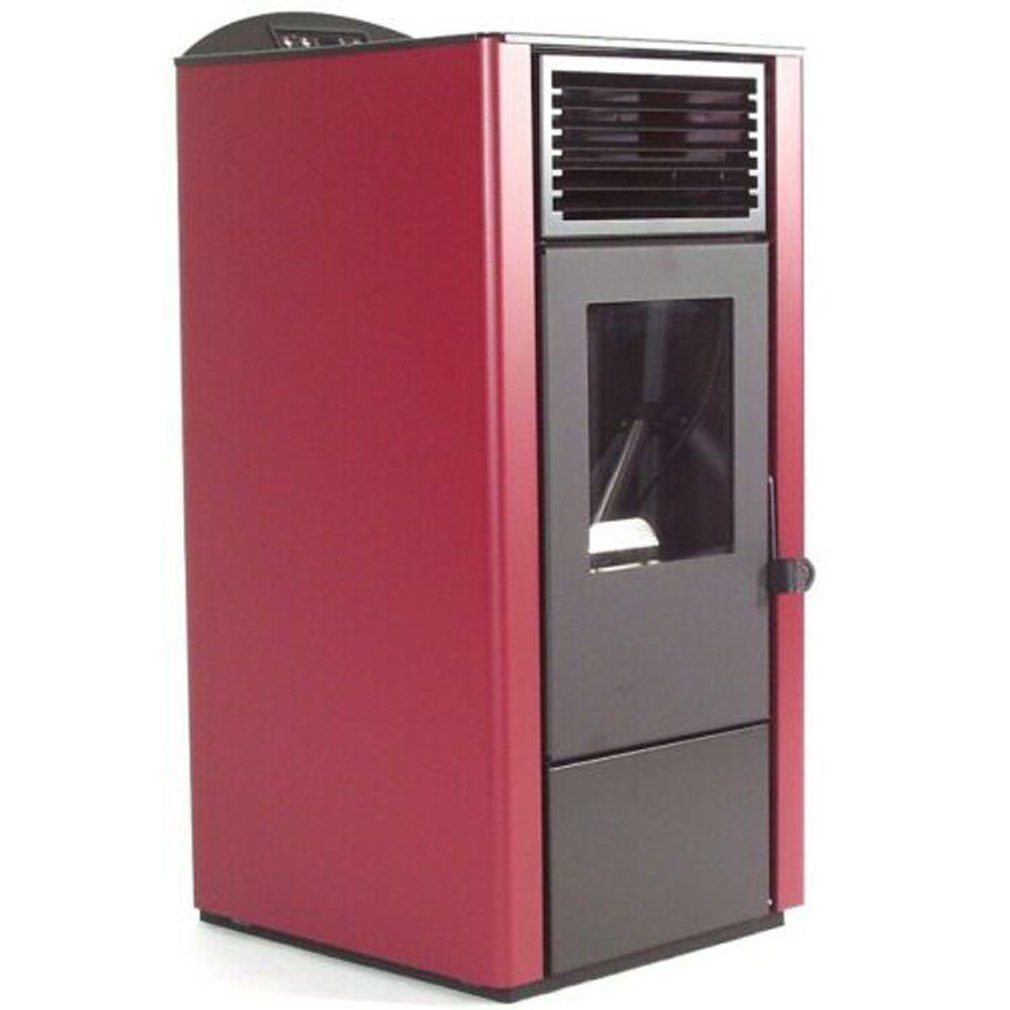 Apex Pelletofen Pelletofen 9,5kW Pelletkamin Pelletheizung Kaminofen A+ 56303