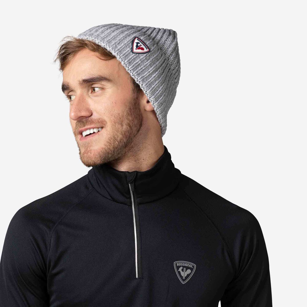Poursuite Herren-Baselayer-Oberteil mit halbem Reißverschluss