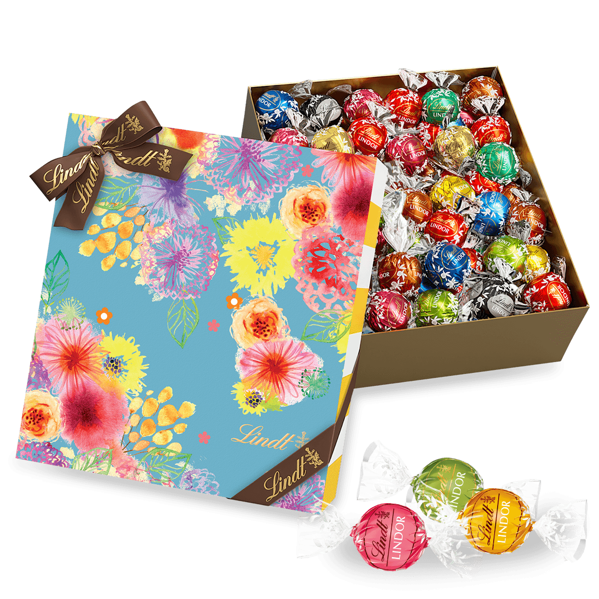Lindt Pick & Mix Flower Box, 600g