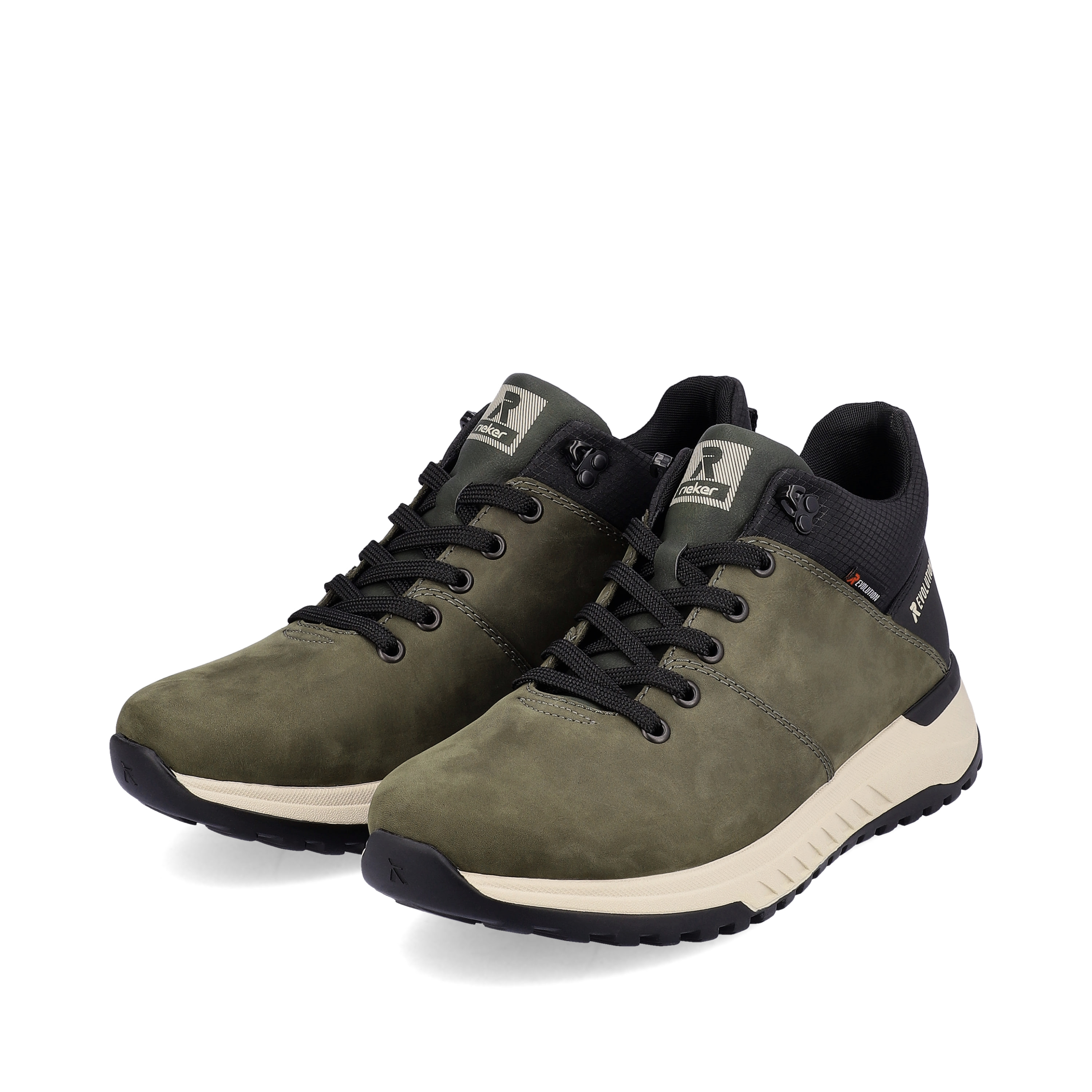 Rieker Herren Sneaker High forest green