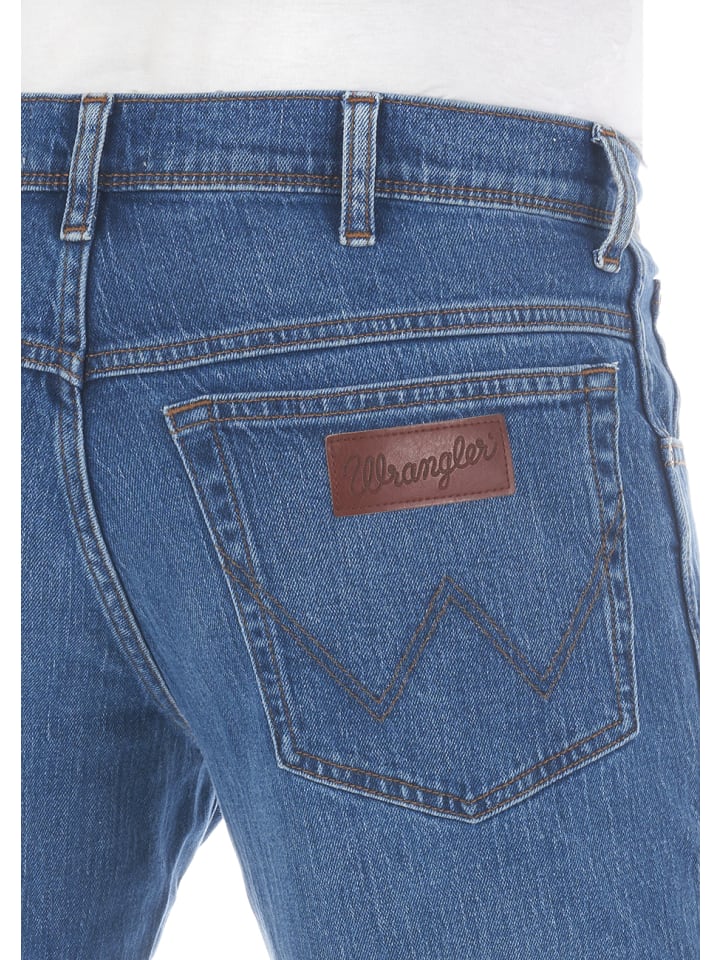 Wrangler Jeans Texas Stretch regular/straight in Blau günstig kaufen