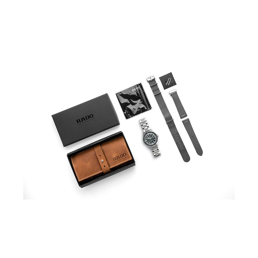 Rado Uhren-Set inkl. Wechselarmband Captain Cook