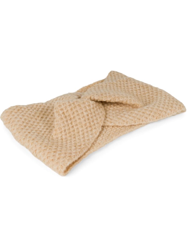 styleBREAKER Strick Stirnband in Beige günstig kaufen onesize