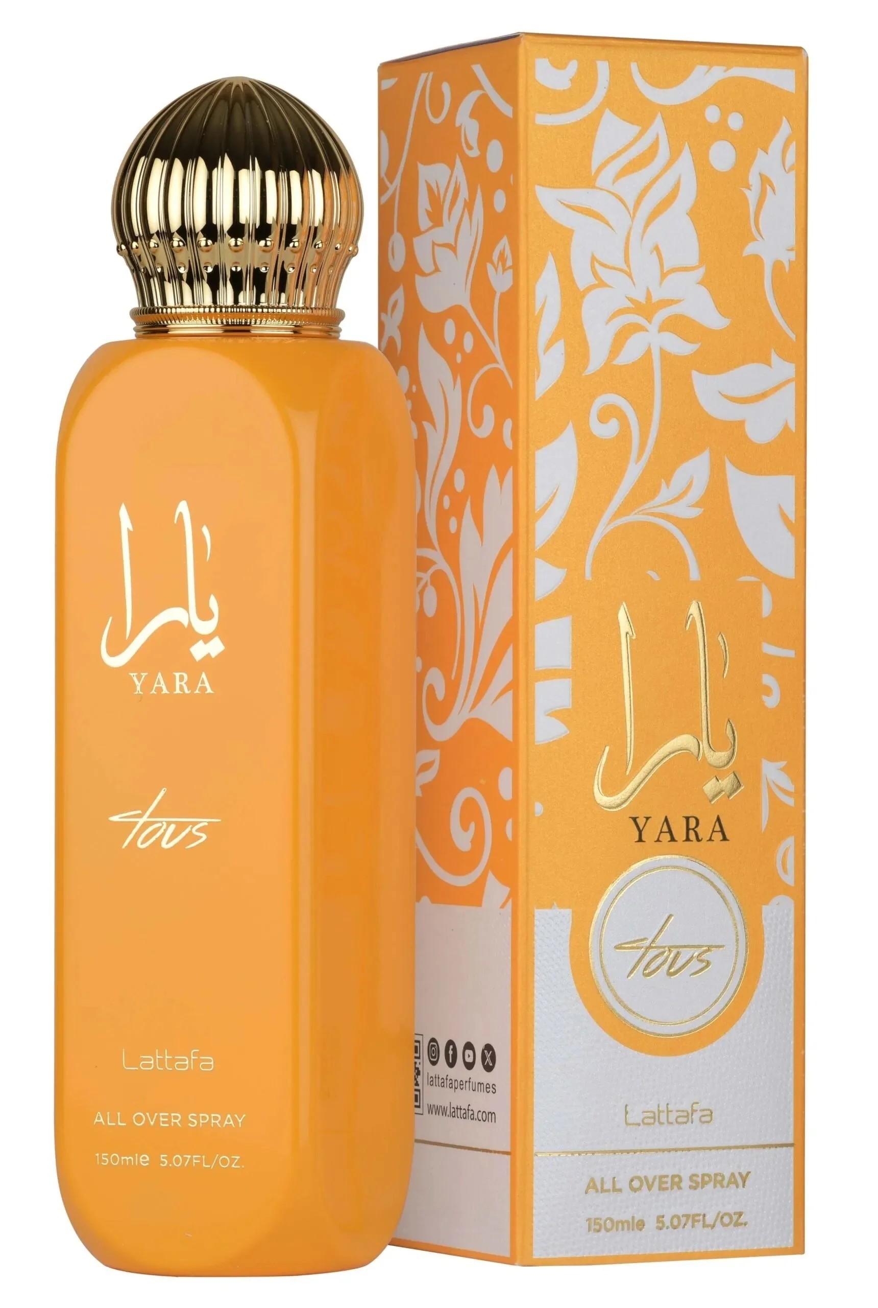 Unisex Yara Tous All Over Spray - Eau de Parfum Unisex, Eau de Parfum