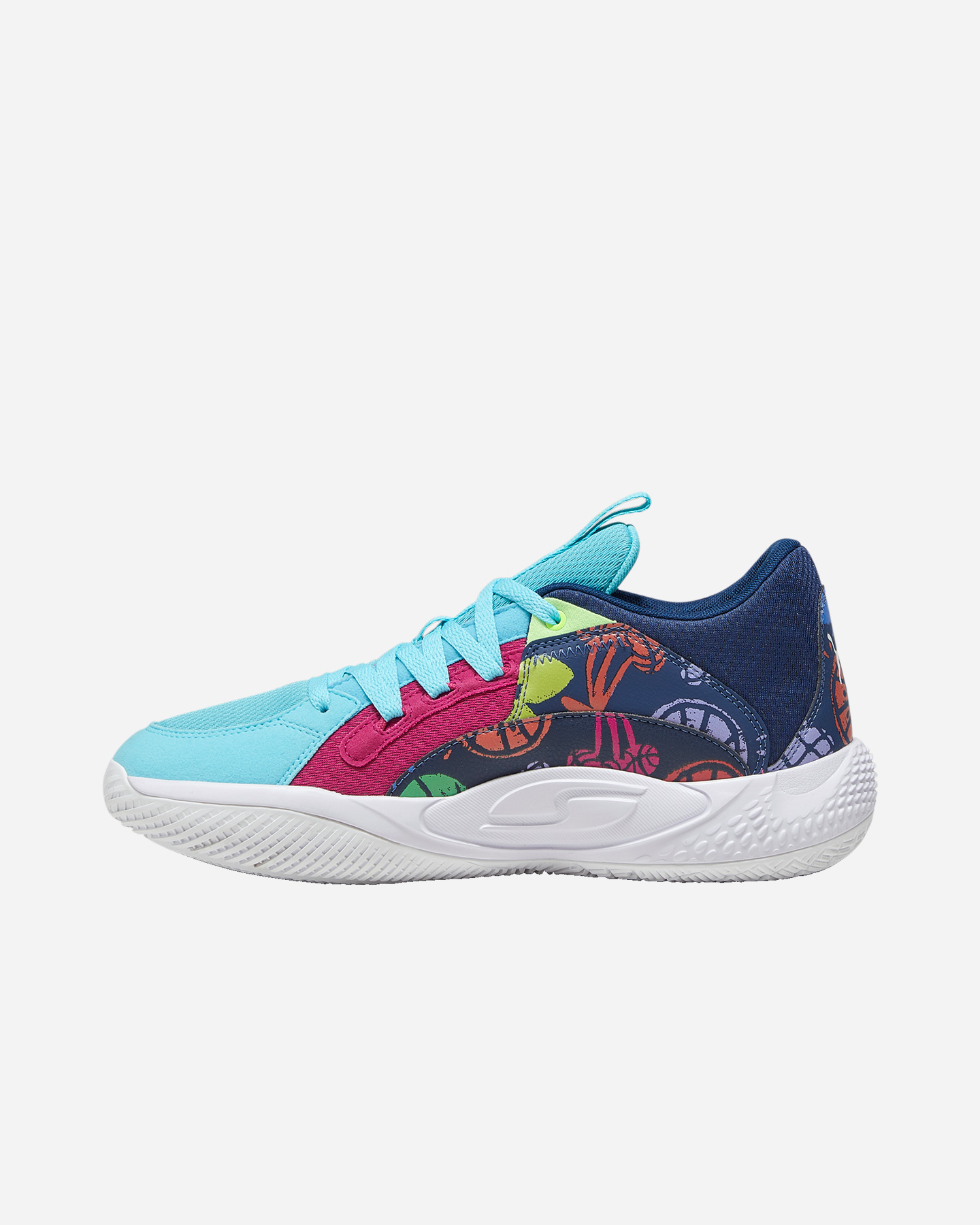 Koszykówka Scarpe Puma Court Rider Chaos Fresh M 379138-01