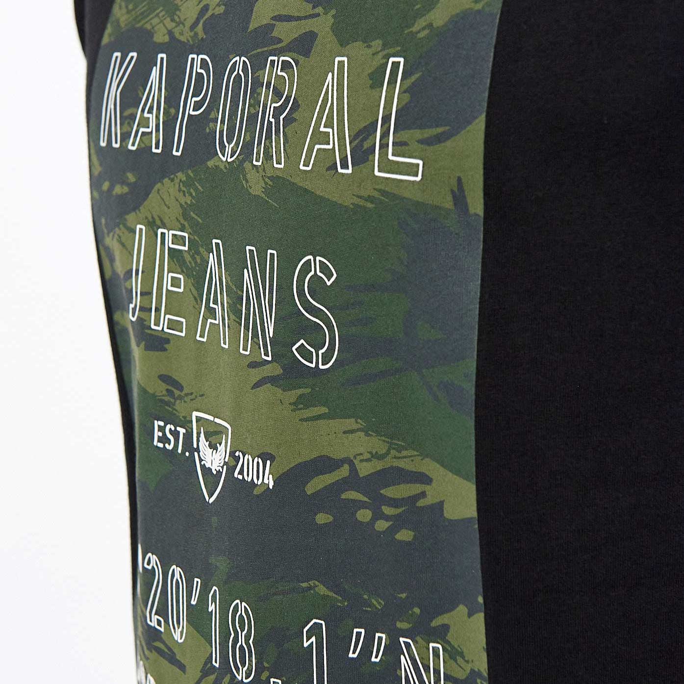MAORI  T-shirt noir Homme en 100% coton bio