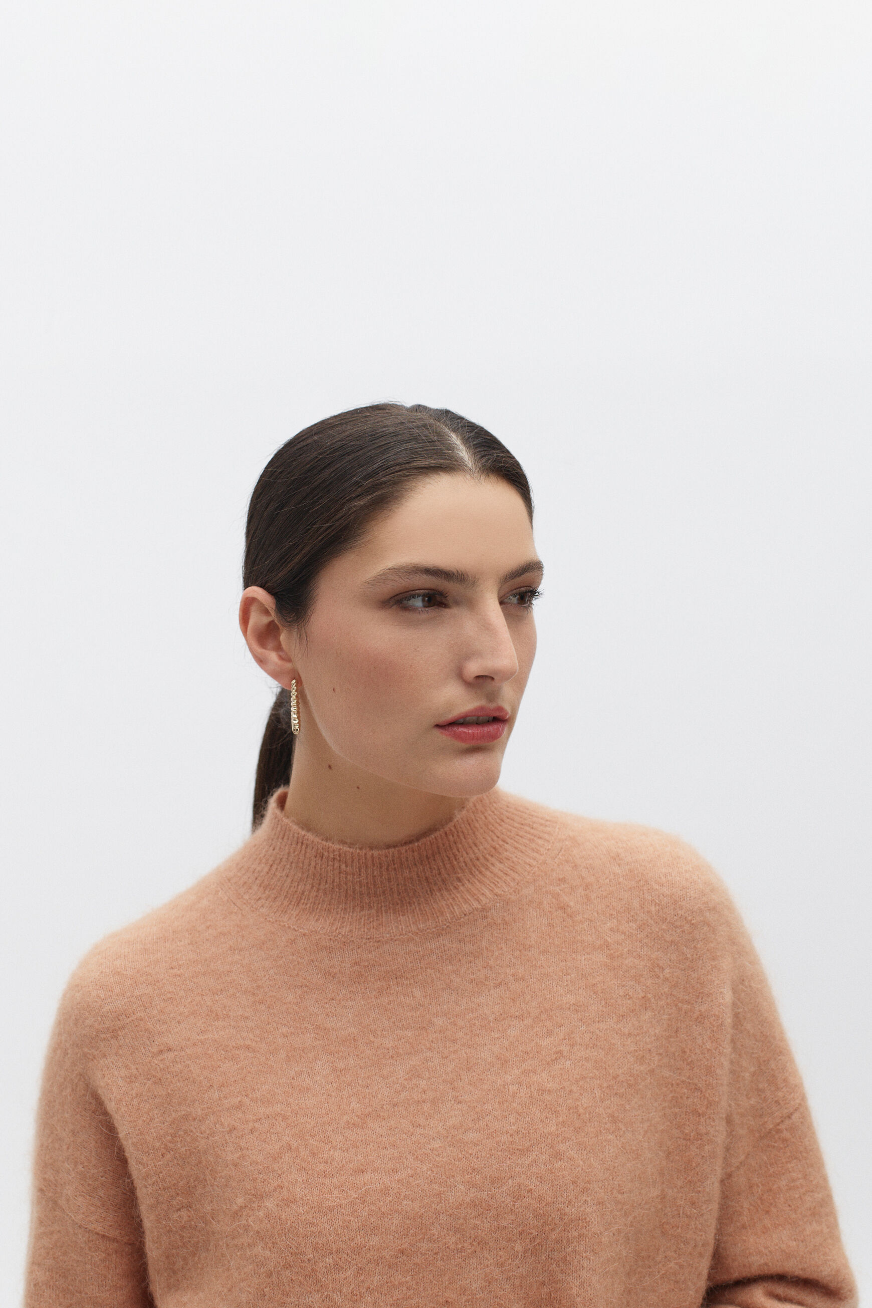 pull tamila camel femme