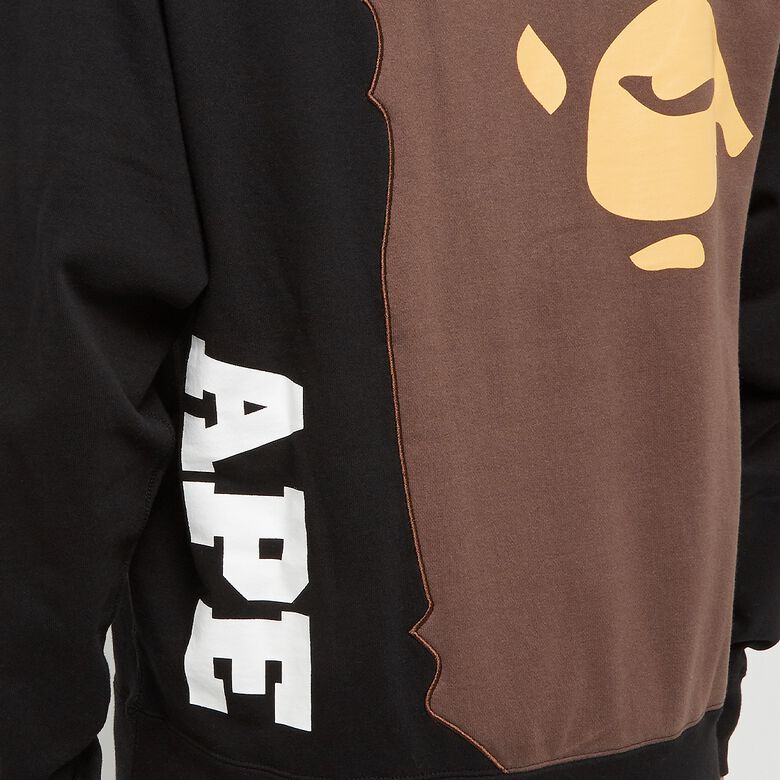 A Bathing Ape Giant Ape Head Relaxed Fit Pullover Hoodie M C black