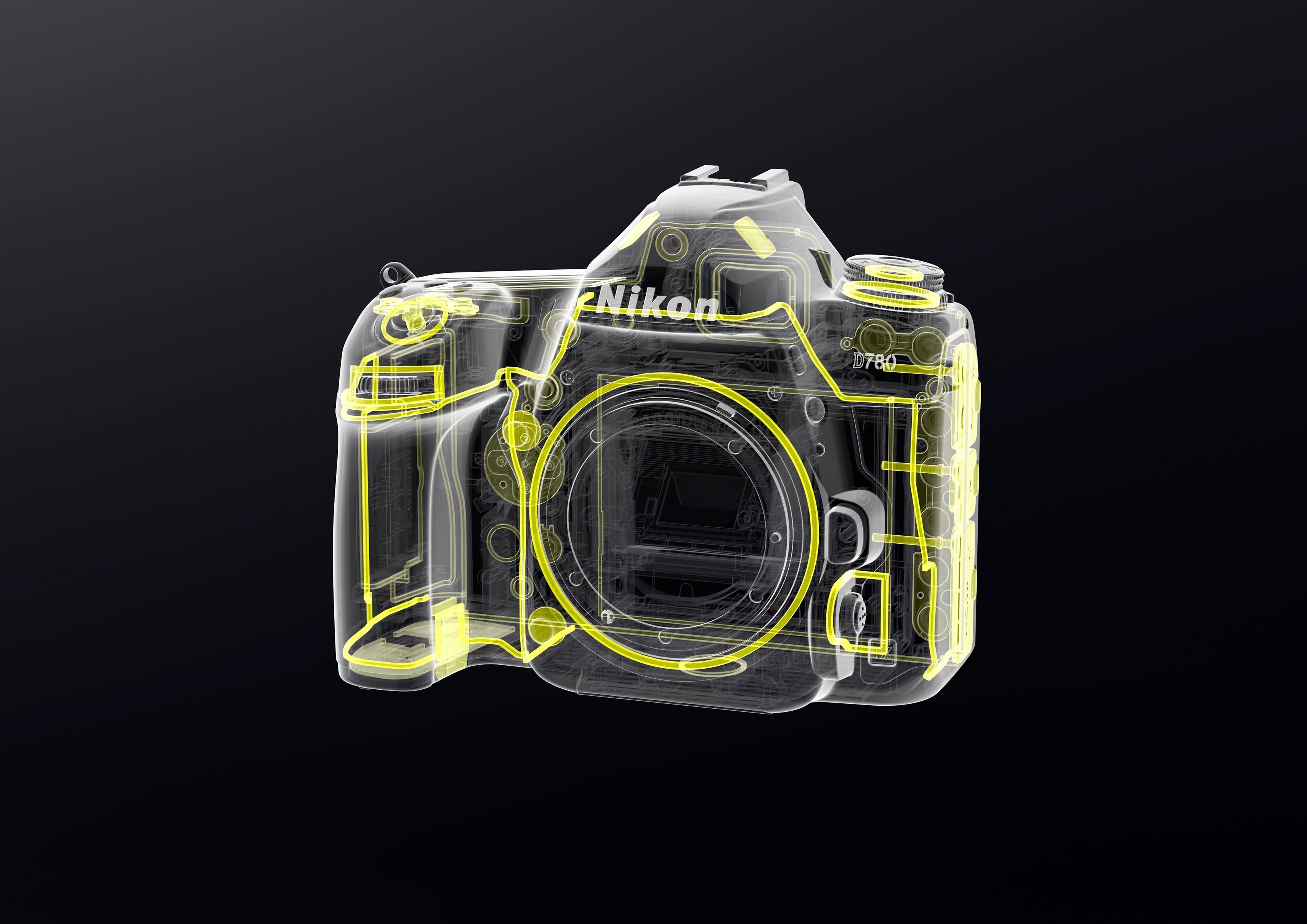 Nikon D780 Body Spiegelreflexkamera (24,5 MP, Bluetooth, WLAN (Wi-Fi)