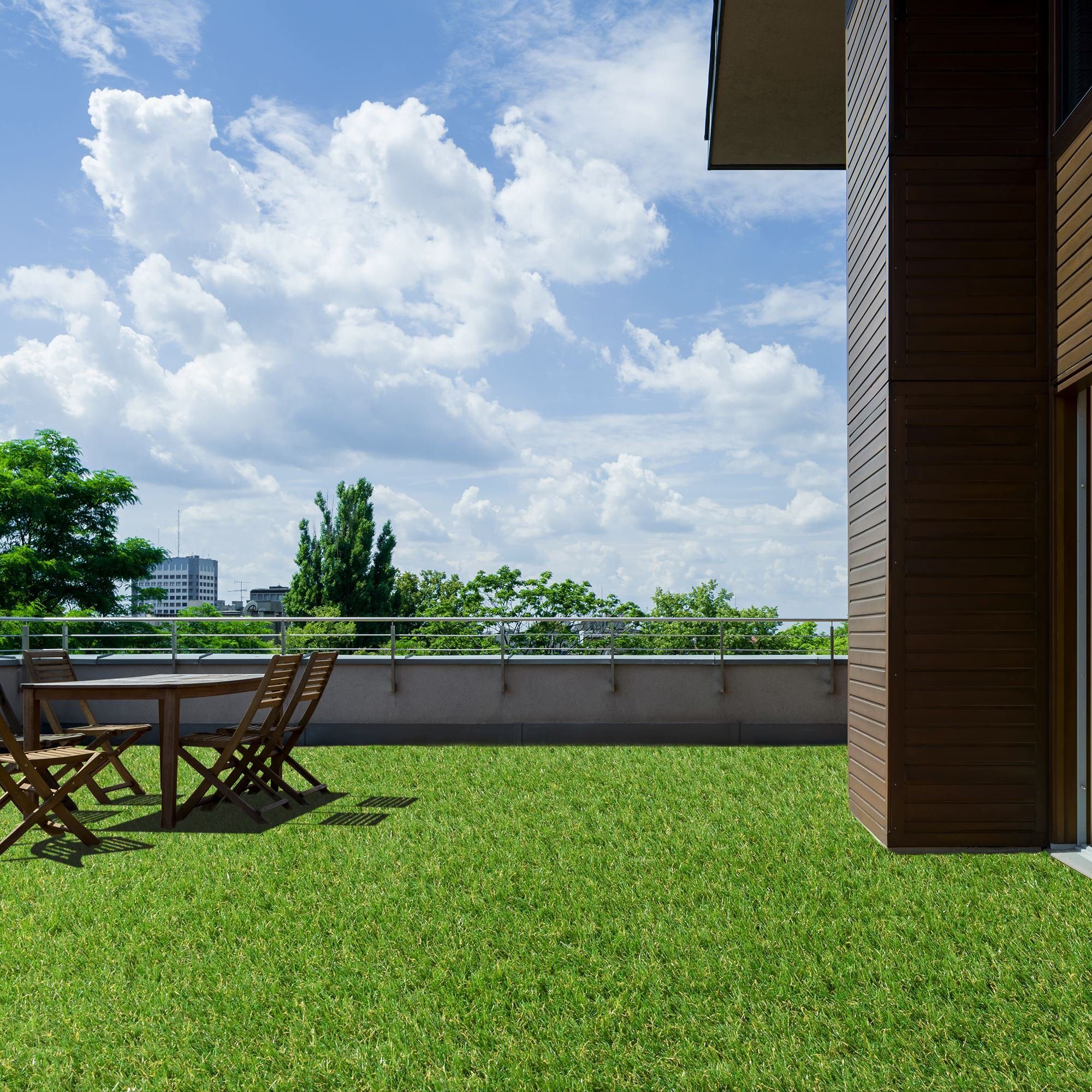 Kunstrasen Montana, Steffensmeier, Rechteckig, Balkon, Garten, In- und Outdoor geeignet, Integrierte Drainage