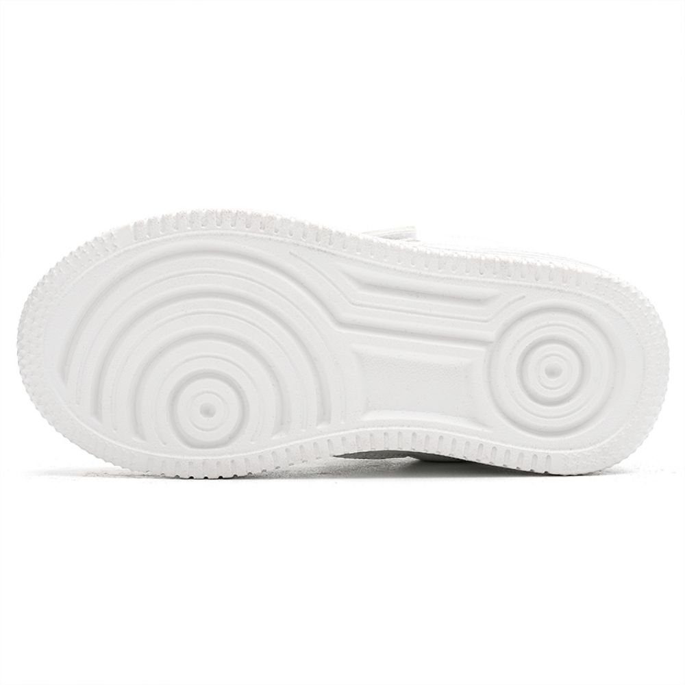HUSKSWARE Sneaker (Weiße Kinderschuhe, atmungsaktiv, rutschfest) Kinder-Sneaker, Leichte und atmungsaktive Laufschuhe, Outdoor-Fitnessschuhe