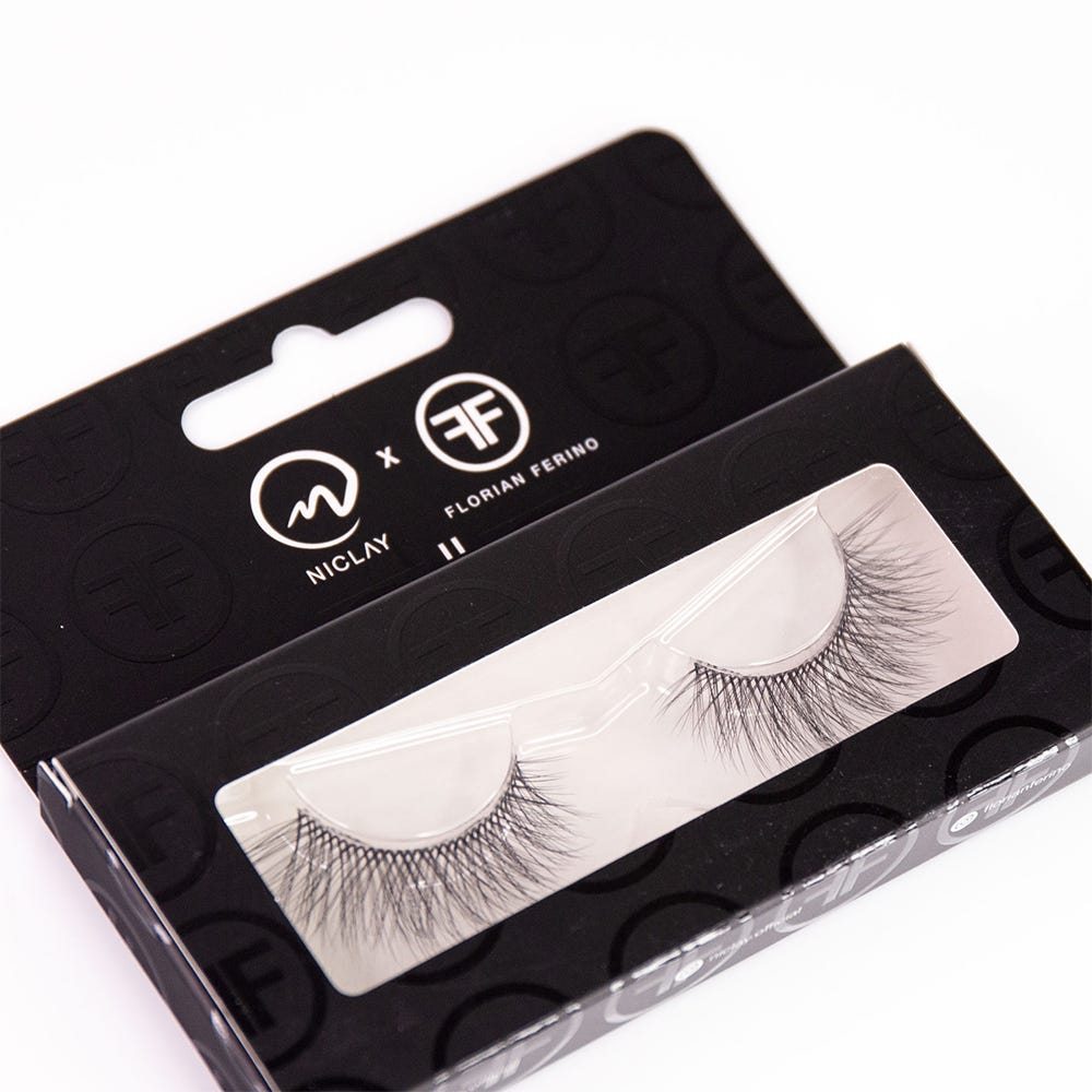 NICLAY by Florian Ferino Wimpernkranz Look 2