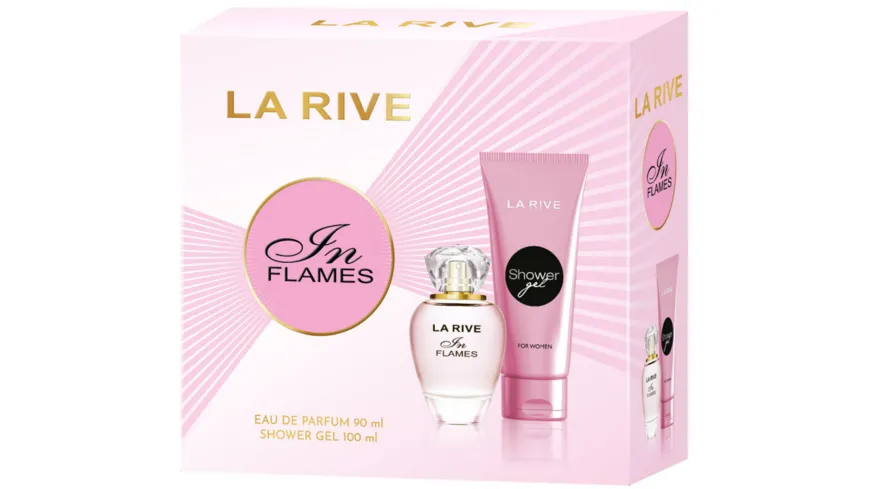 LA RIVE In Flames Eau de Parfum Geschenkpackung