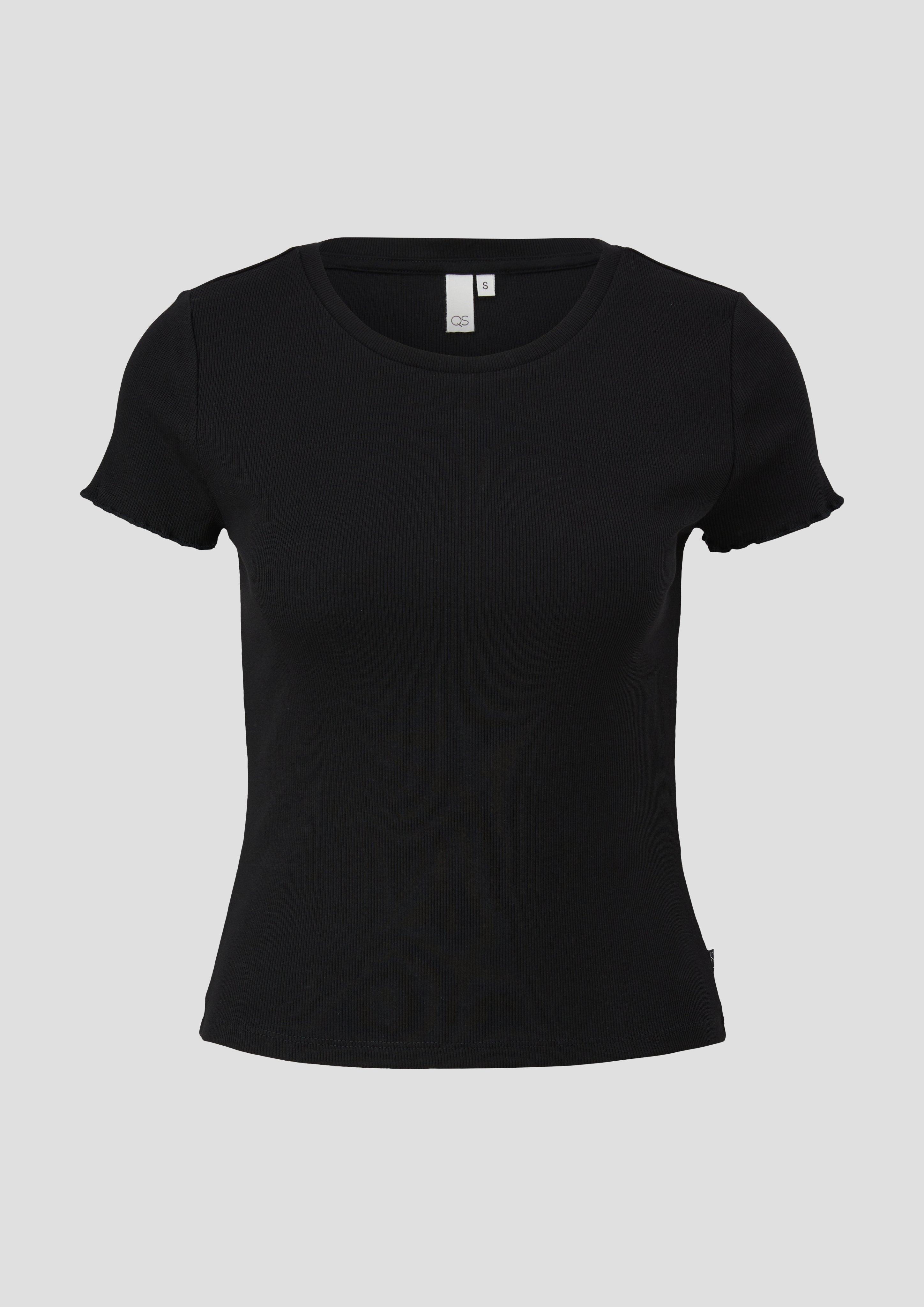 Cropped Top mit Rippstruktur  2141204-9999