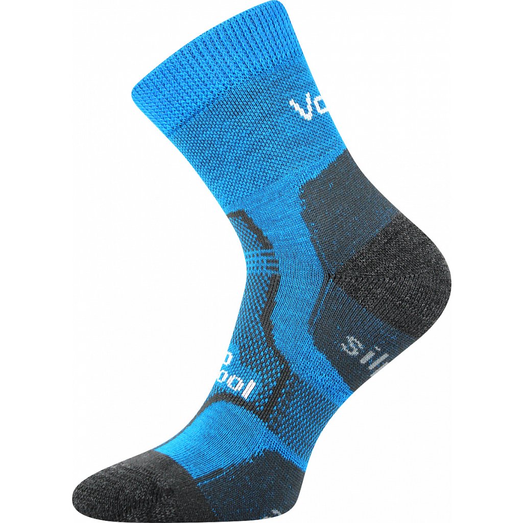 Voxx Granit blaue Socken aus Merino