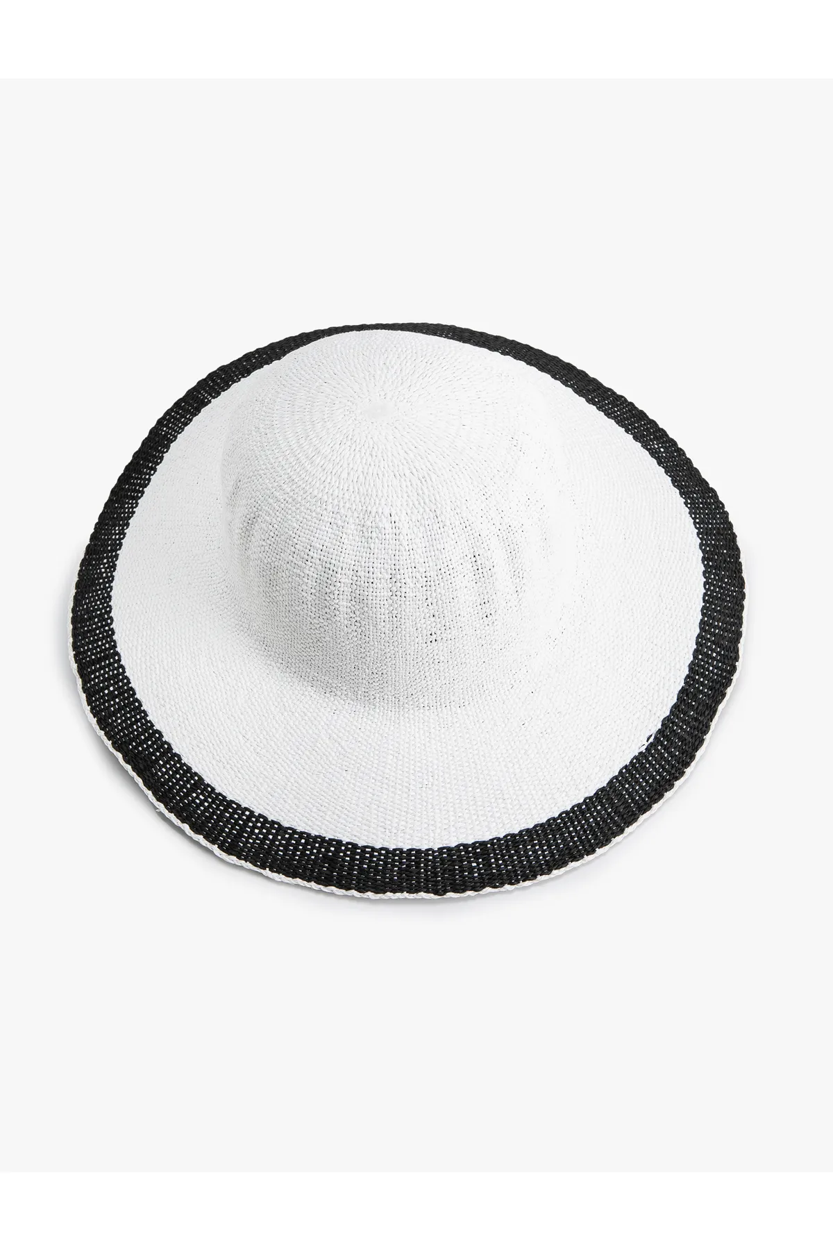 Koton  Strohhut-Trilby mit strukturiertem Banddetail