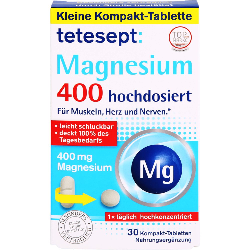 Magnesium 400 hochdosiert Tabletten