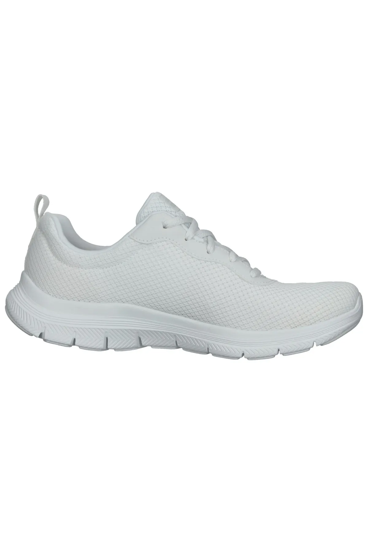 SKECHERS  Sneaker - Weiß - Flacher Absatz