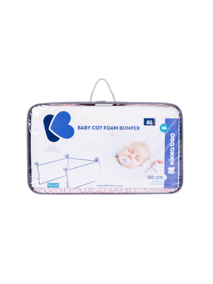 Kikkaboo Babybett Nestchen 120 x 60 cm in rosa günstig kaufen 60x120 cm
