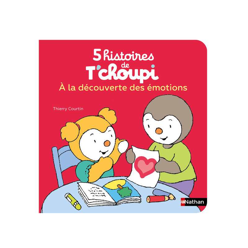 Livre 5 histoires de T'choupi, tome 2 - Nathan Jeunesse