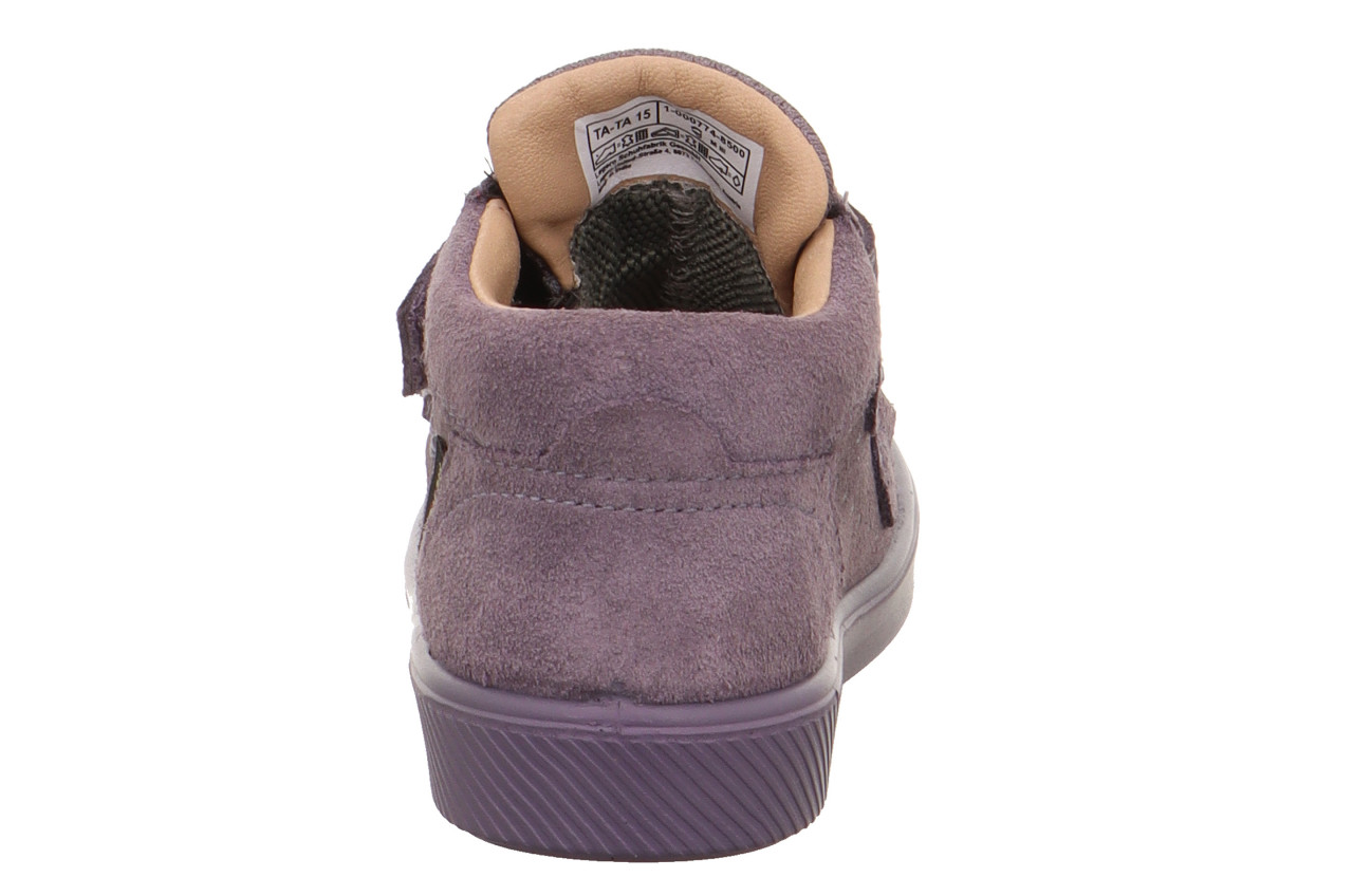 SUPIES - LilaSneaker low mit Klettverschluss