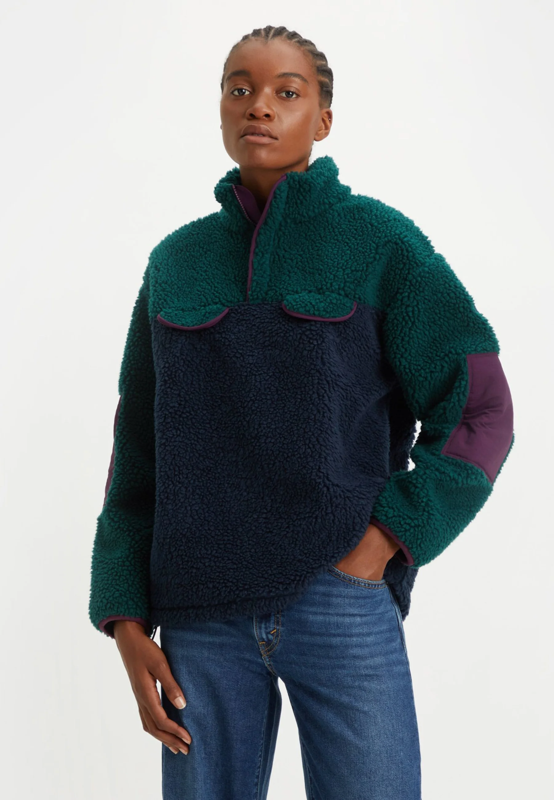 Levi's® MONTANA SHERPA JACKET - Sudadera de polar