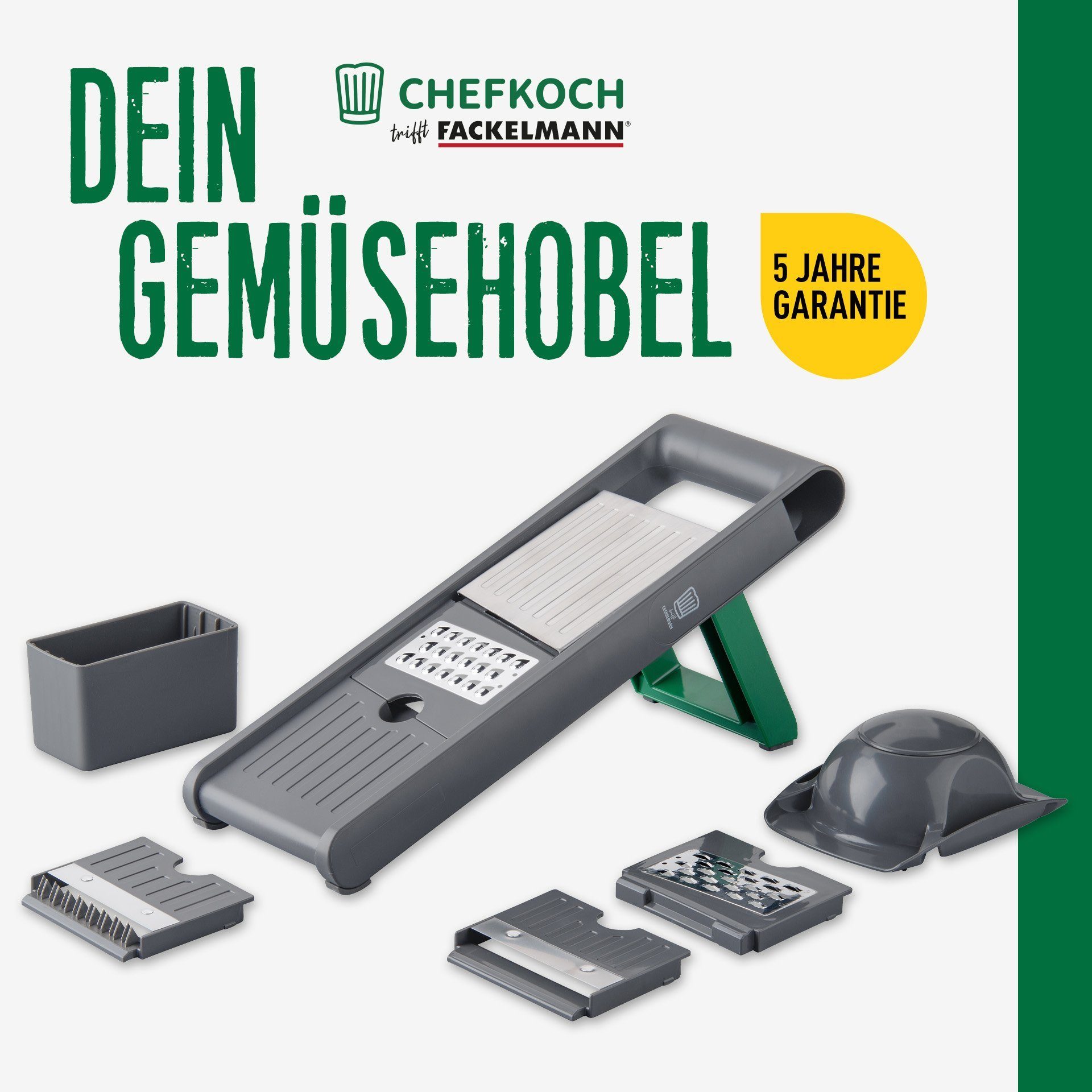 Chefkoch trifft Fackelmann Gemüsehobel Kitchenmachines