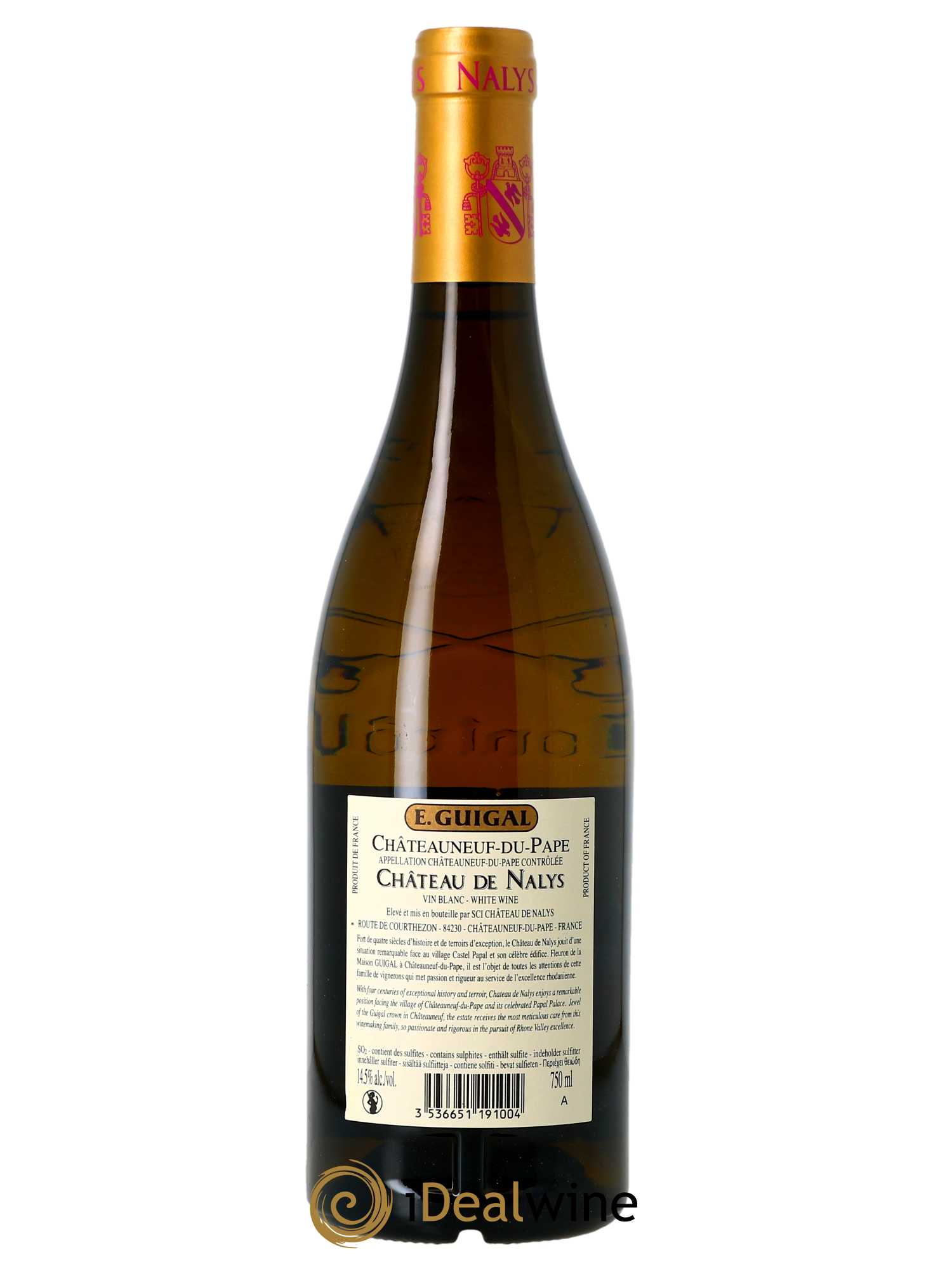 Châteauneuf-du-Pape Château de Nalys  2021 - Lot de 1 Bouteille