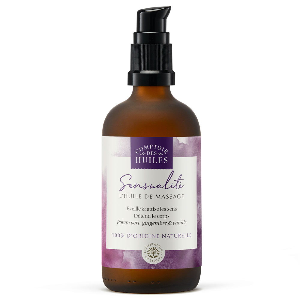 comptoir des huiles Huile de massage bio 