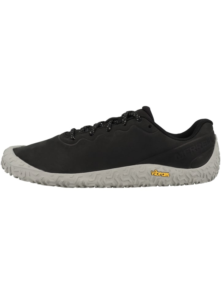 Merrell Barfußschuhe Vapor Glove 6 Leather in schwarz günstig kaufen