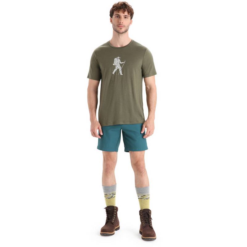 Icebreaker HIKE Funktionsshorts Herren