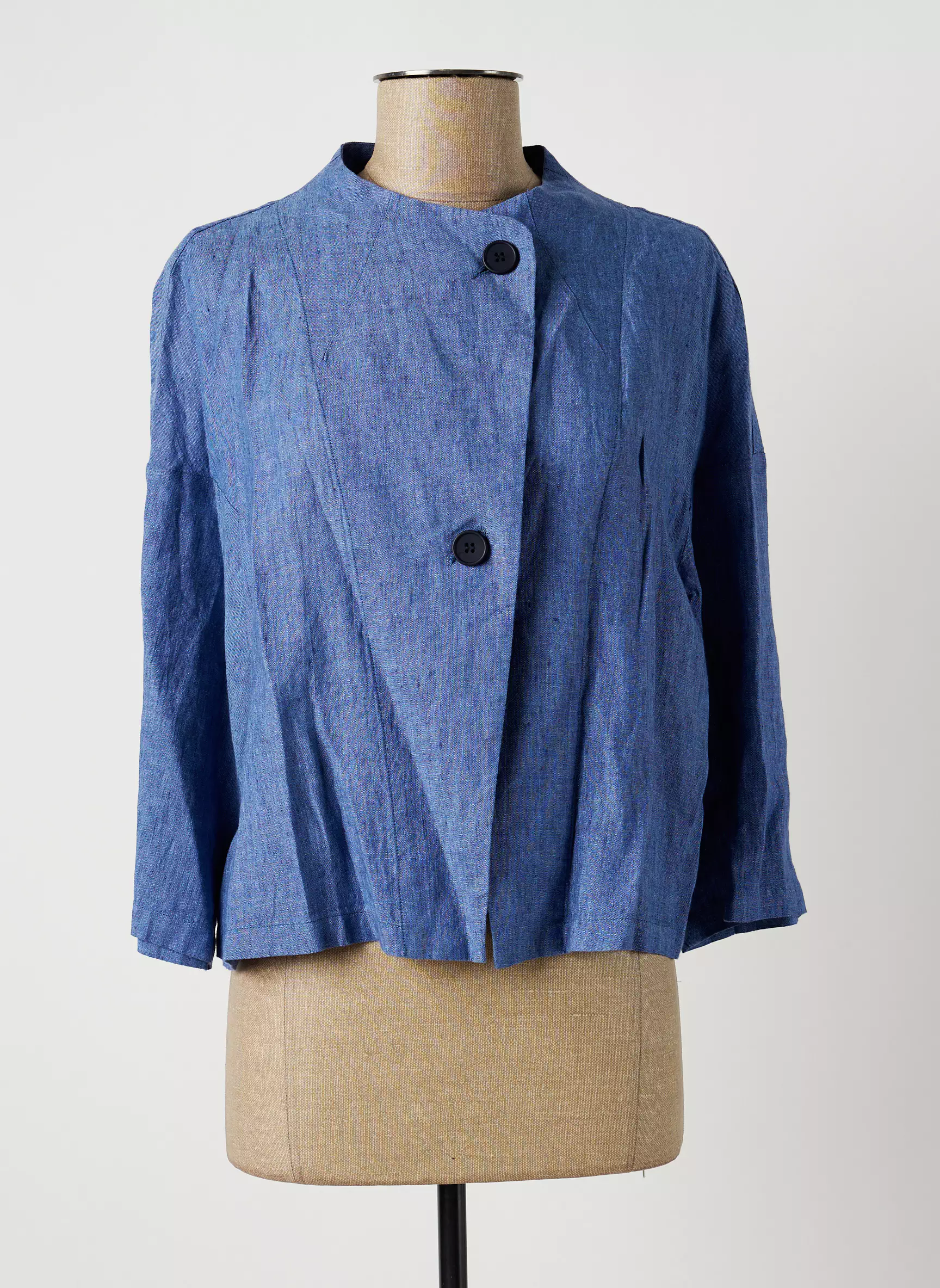 Gr Nature Vestecasual Femme couleur bleu
