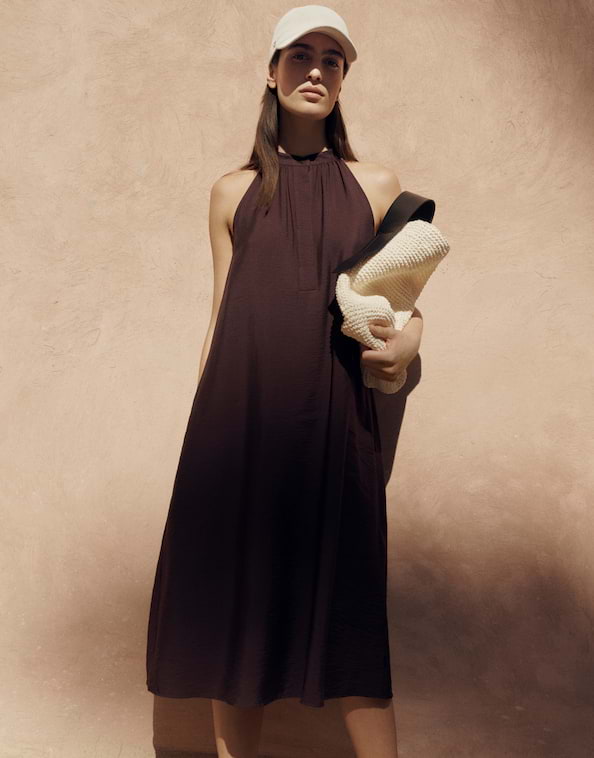 Neckholderkleid Qamali