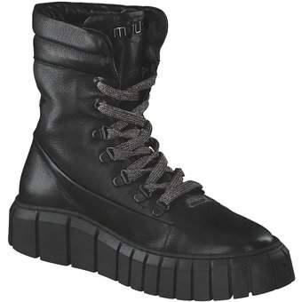 Mjus Basement Schnür Boots in schwarz