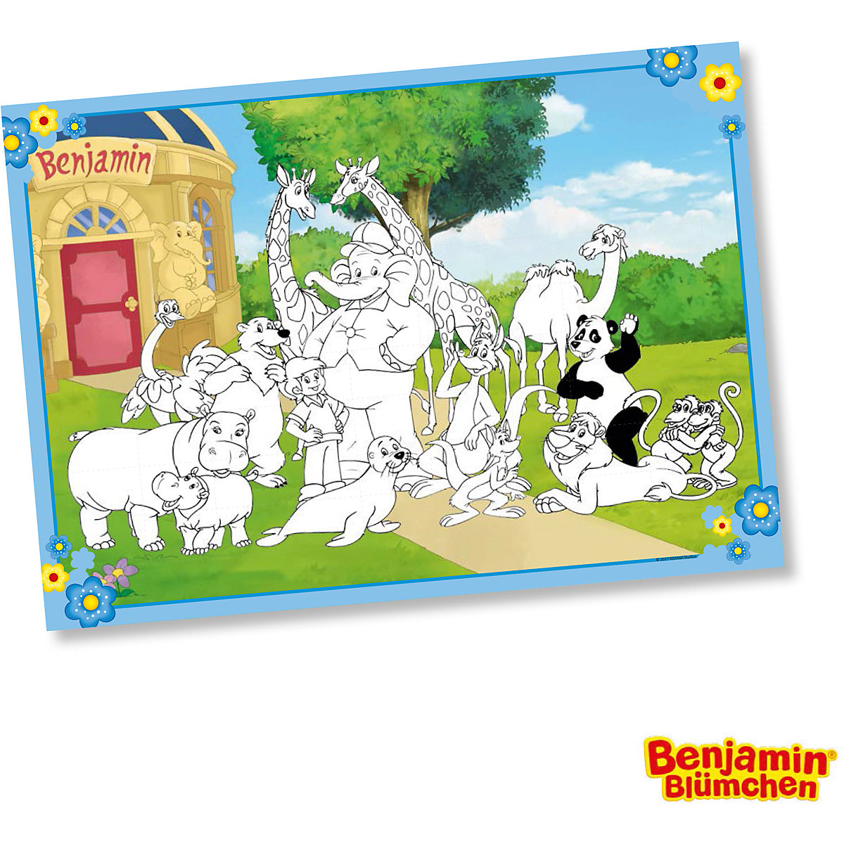 Partyset Benjamin Blümchen, 69-tlg.