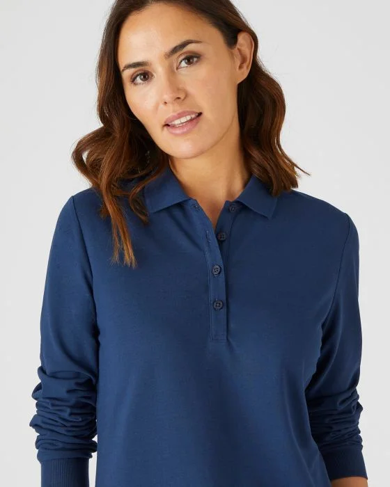 Polo maille piquée