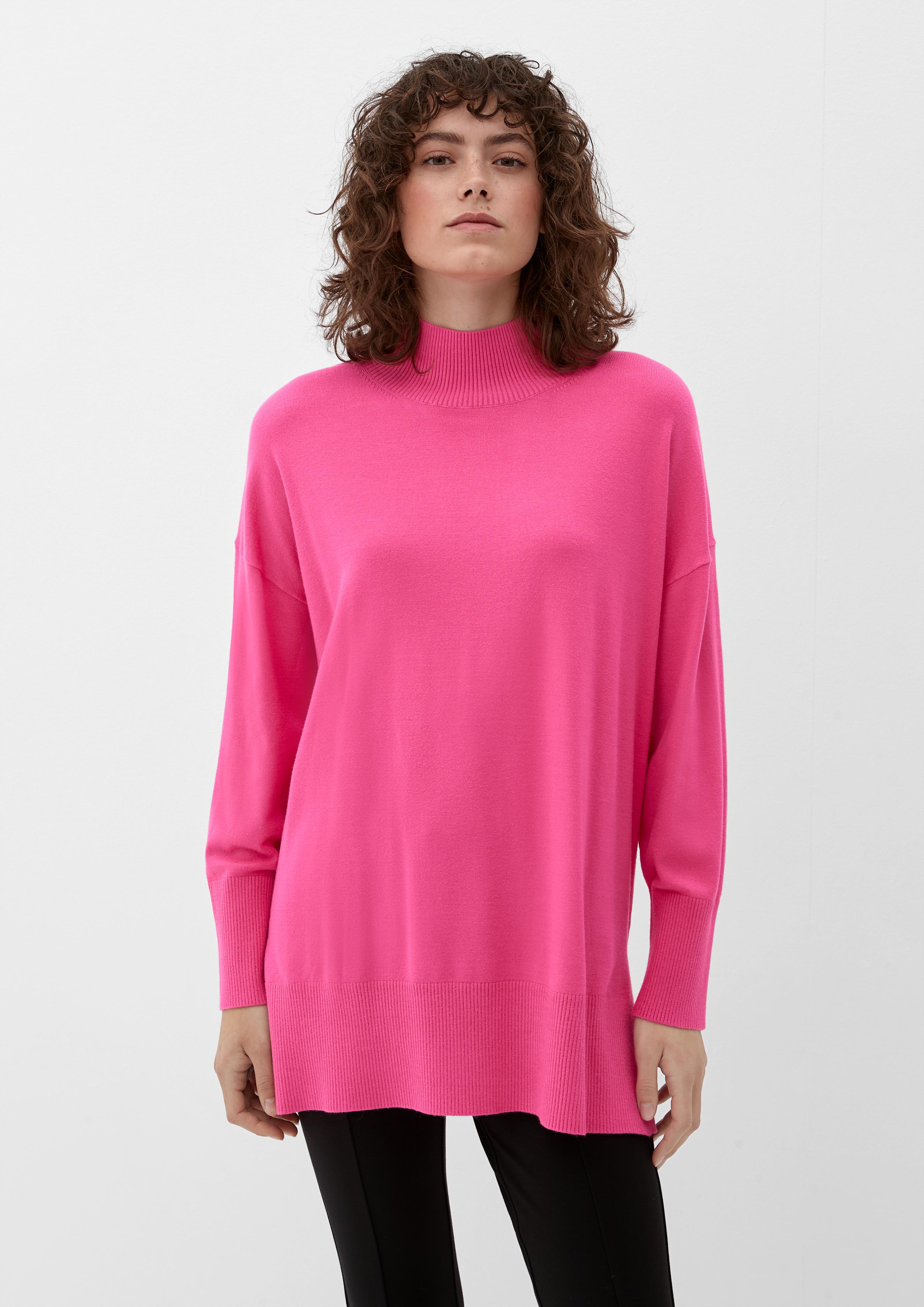 Rollkragenpullover aus Viskosemix  2125704-4424