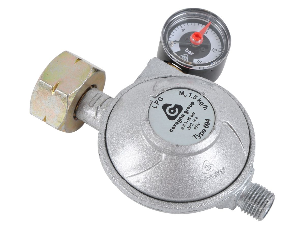Badé 50mbar Gasdruckregler mit Manometer
