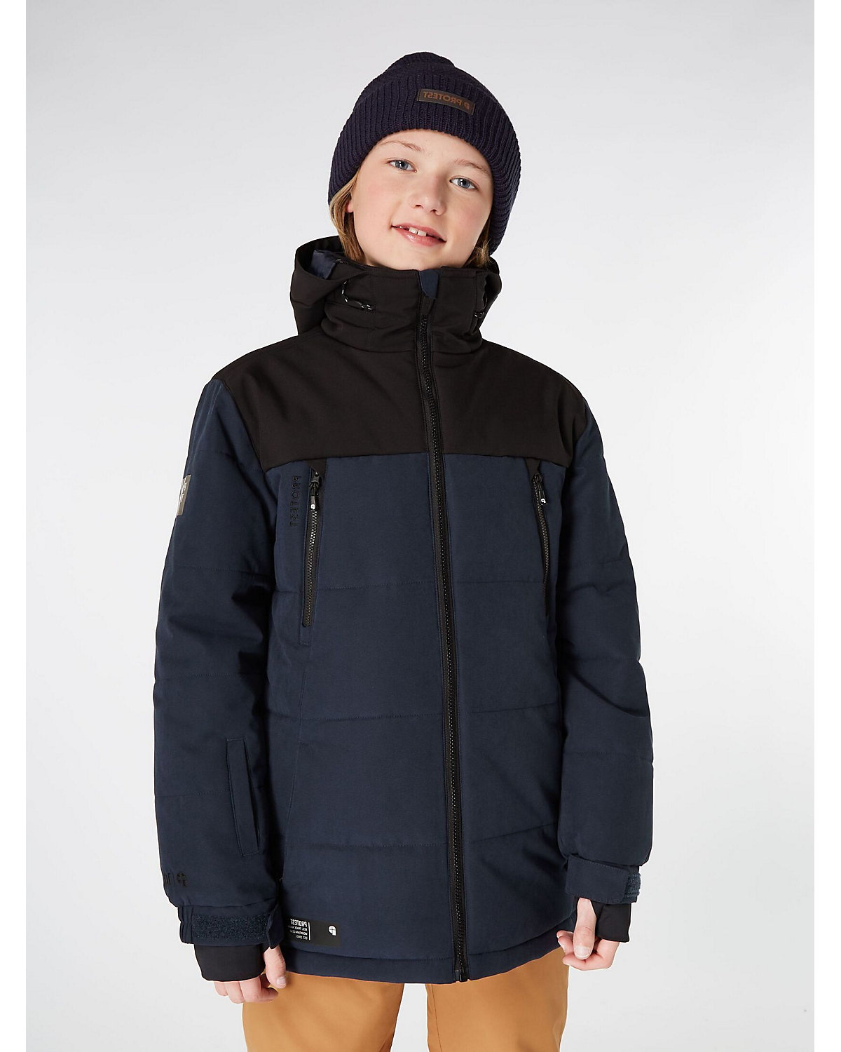 PRTCOEN JR  - 10K Wasserdicht und atmungsaktiv PFC-Frei   Winterjacke Skijacken für Jungen