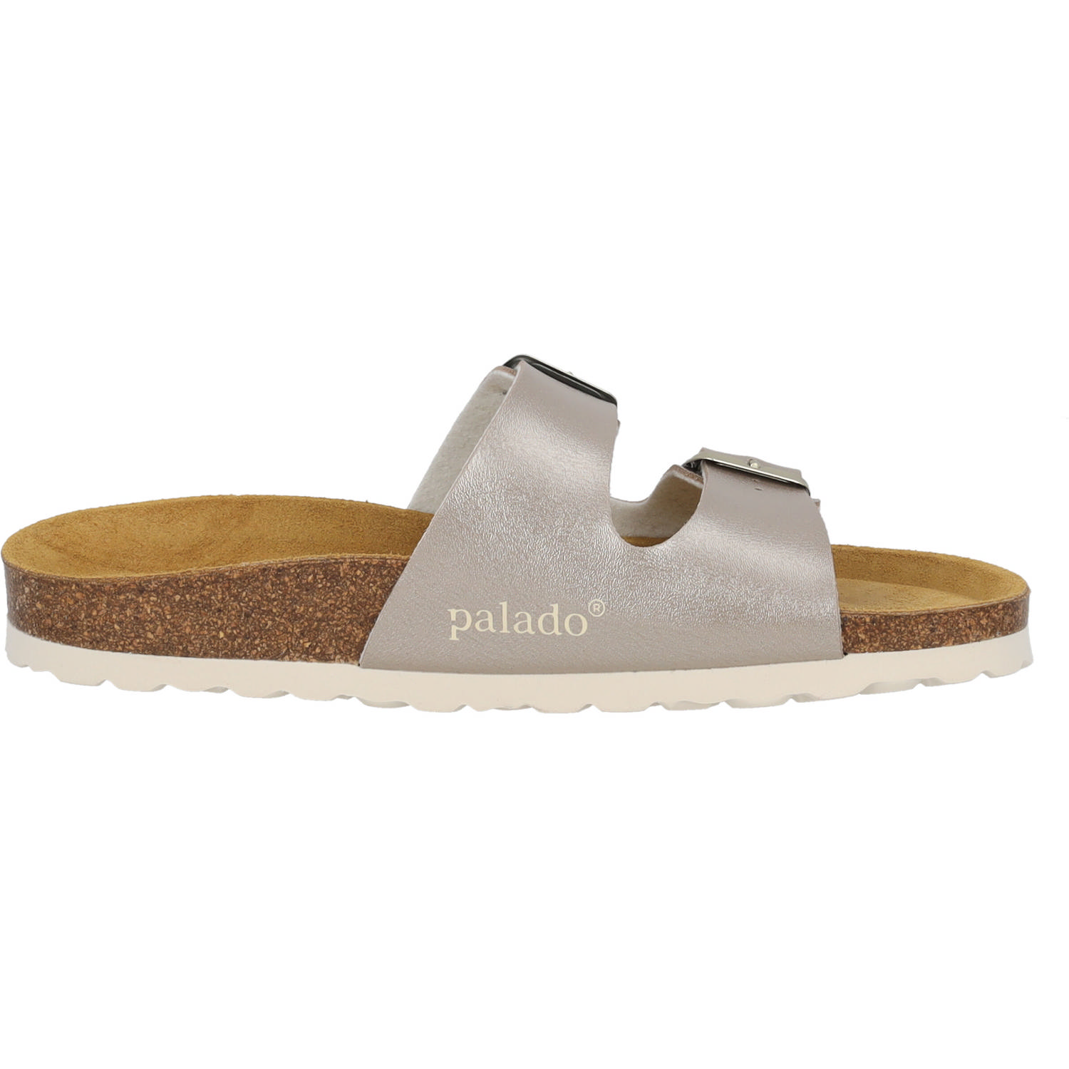 Palado Milos Metallic, Pantoletten, Damen, Beige
