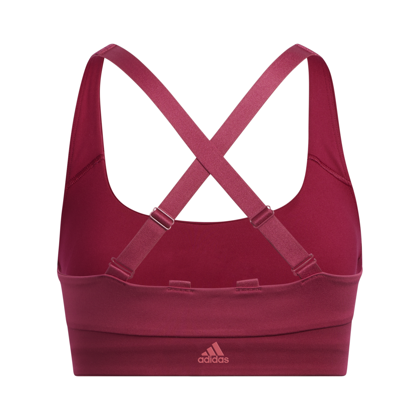 adidas 3B medSupp Sport-BH Training Damen Rot