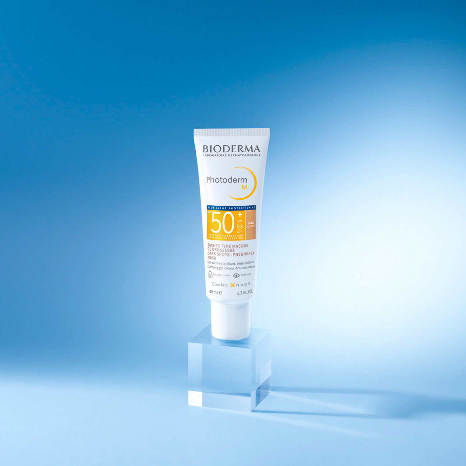 Bioderma Photoderm M Gel-Crème Clarifiante Dorée - Anti-Récidive - SPF50+ 40 ml