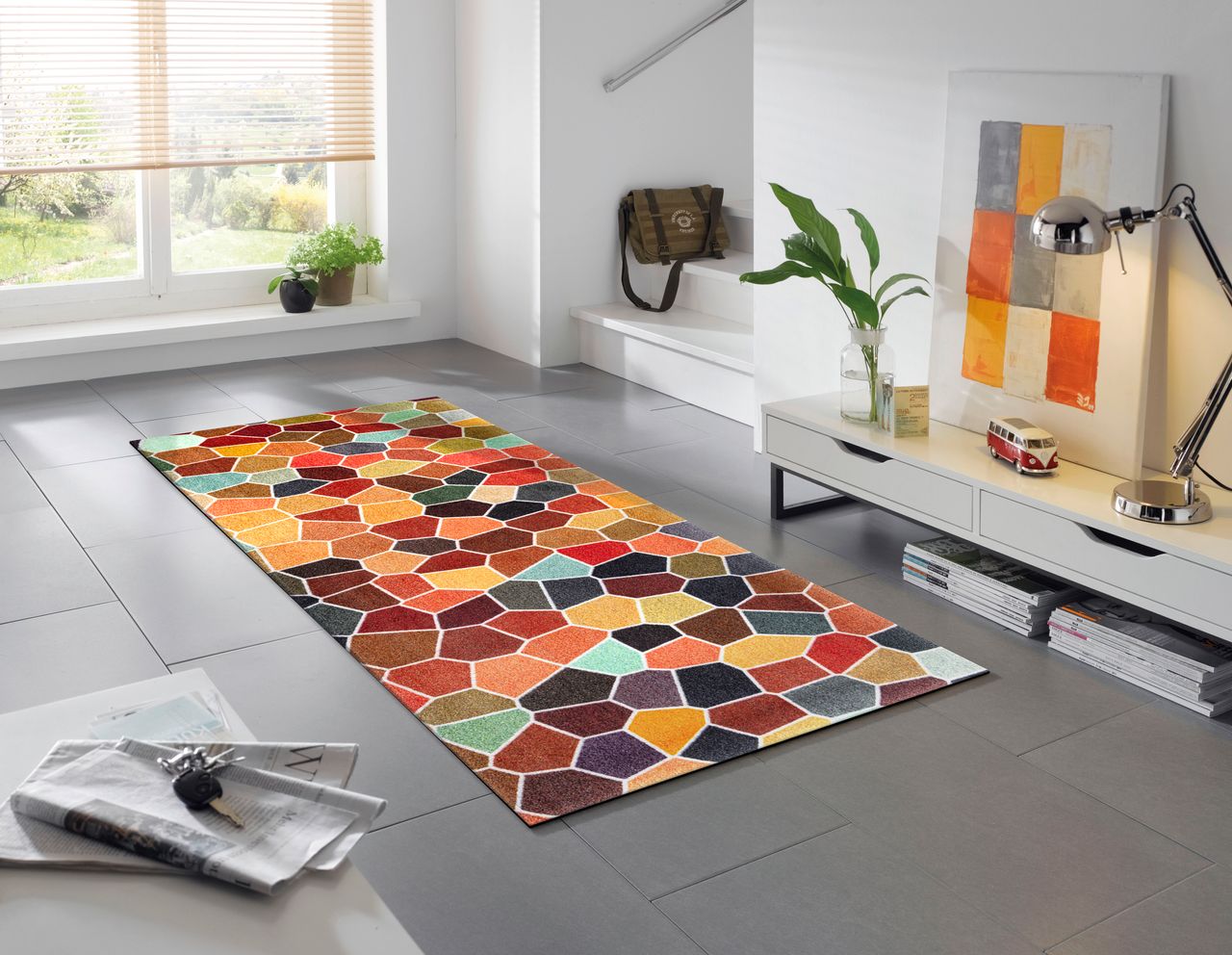 Fuma Rutschfeste Fußmatte Splendour 200 x 80 cm