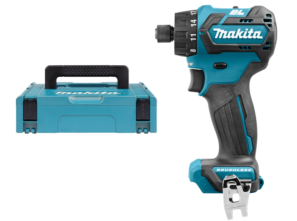 Makita DF032DZJ Akku-Bohrschrauber 10,8 Volt bürstenlos (ohne Akkus und Ladegerät in M-Box)