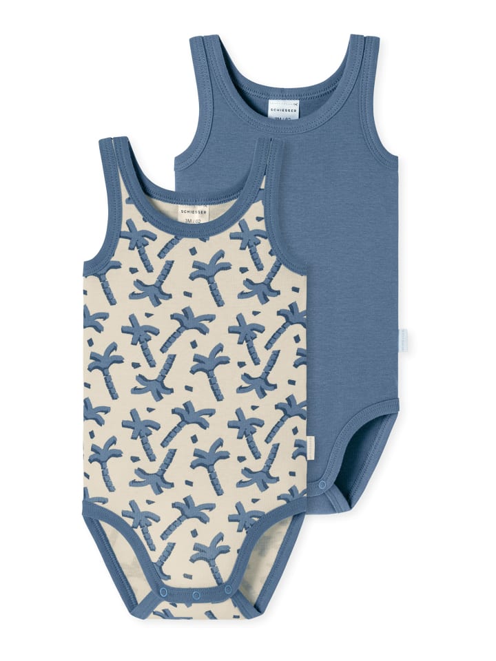 Schiesser Body Natural Love Organic Cotton in jeansblau günstig kaufen