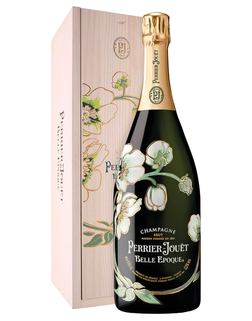 Champagne AOC Brut Belle Epoque 2012 Perrier Jouët Magnum 1,5 ℓ, Caisse bois