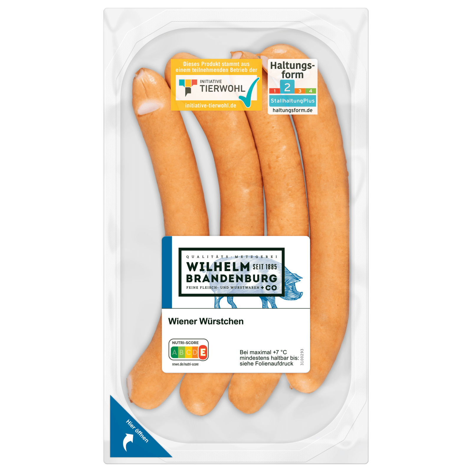 Wilhelm Brandenburg Wiener Würstchen 200g
