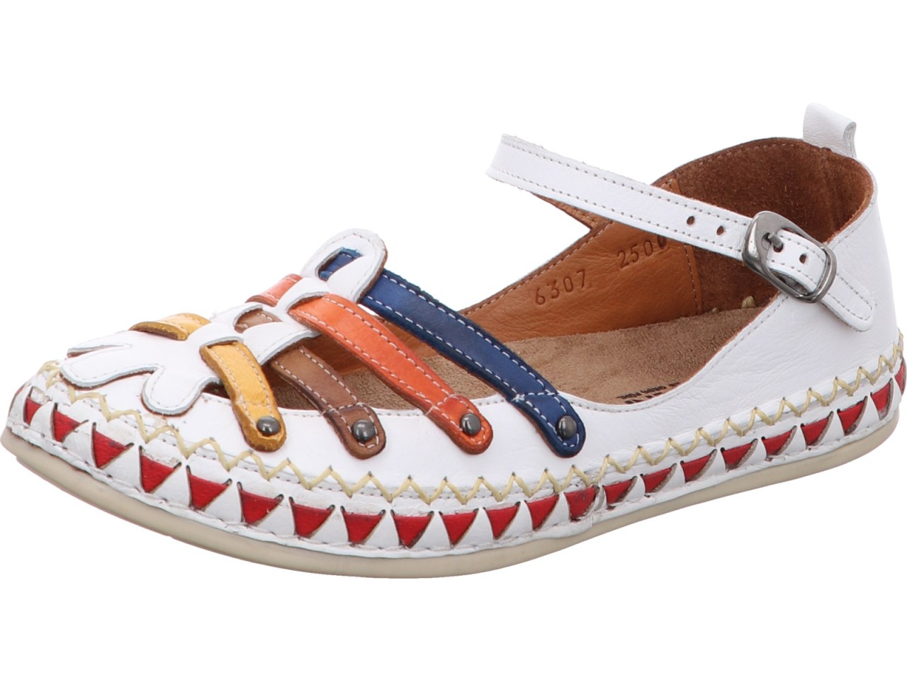 GEMINI Modische Pumps weiss